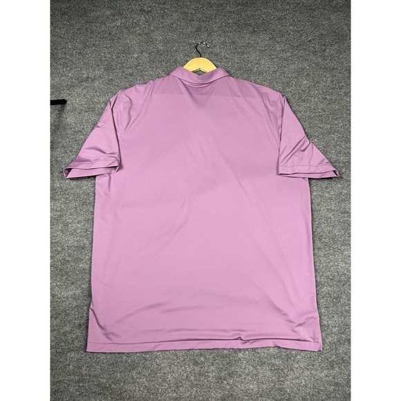 Peter Millar Crown Summer Comfort Striped Polo Pink/Blue Striped XXL Logo - Picture 6 of 11